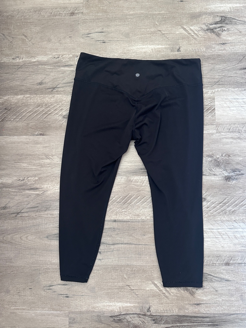 Athleta Elation Train 7/8 Tight Black XL High Rise Yoga Workout Leggings